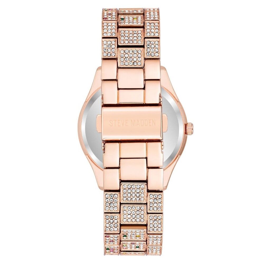 Steve Madden Rose Gold Multi Rainbow Watch - Sam’s Club Exclusive - Picture 3 of 4